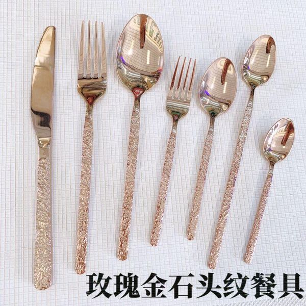 dinnerware sets 2021 pink cutlery set black kit fork knife stainless steel silverware home tableware
dinnerware sets 2021 pink cutlery set black kit fork knife stainless steel silverware home tableware