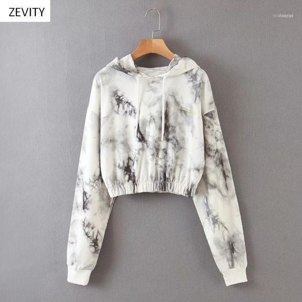 women's hoodies & sweatshirts zevity 2021 women vintage ink tie dyed painting casual hooded sweatershirts ladies hem elastic brand chic, Black
women's hoodies & sweatshirts zevity 2021 women vintage ink tie dyed painting casual hooded sweatershirts ladies hem elastic brand chic, Black