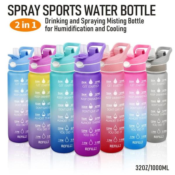 water bottle 1000ml sports leakproof gradient color with time marker for fitness and outdoor enthusiasts accessory
water bottle 1000ml sports leakproof gradient color with time marker for fitness and outdoor enthusiasts accessory
