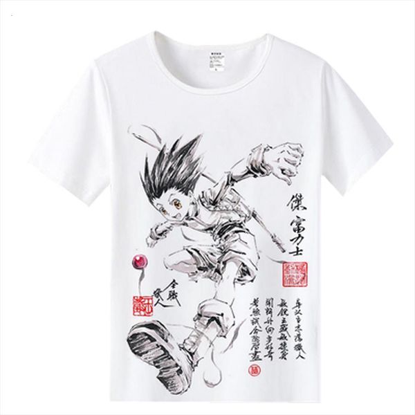 anime hunter x amp men t shirts womens design gon ss milk wire fabric, White;black
anime hunter x amp men t shirts womens design gon ss milk wire fabric, White;black