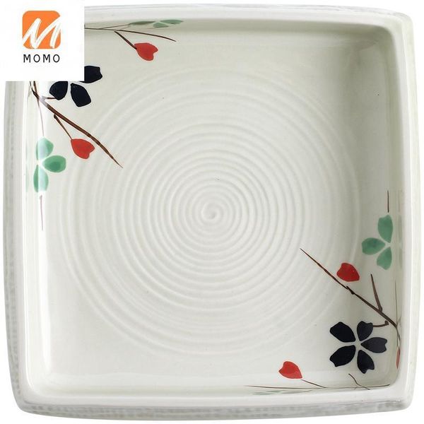 japanese style tableware creative dinner plate breakfast sushi ceramic household restaurant square cold dish storage bottles & jars
japanese style tableware creative dinner plate breakfast sushi ceramic household restaurant square cold dish storage bottles & jars