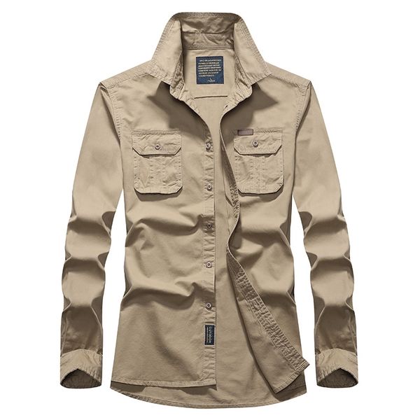 military outdoor men's shirt long sleeve quick drying casual large size breathable sweat absorbing cotton frock coat, White;black
military outdoor men's shirt long sleeve quick drying casual large size breathable sweat absorbing cotton frock coat, White;black