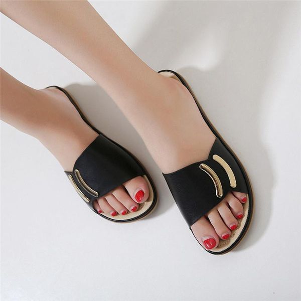 slippers 2021fashion women flat sandals flips flops womens casual leather shoe, Black
slippers 2021fashion women flat sandals flips flops womens casual leather shoe, Black