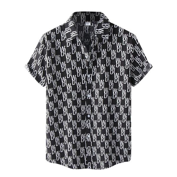 men's casual shirts beach shirt coat summer trend ruffian handsome holiday printed short sleeve button turn-down collar, White;black
men's casual shirts beach shirt coat summer trend ruffian handsome holiday printed short sleeve button turn-down collar, White;black