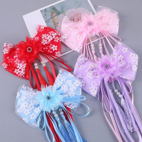 hair accessories 1pcs lovely bow girl children hairpin headdress 4colour printing streamer pearl duck mouth clips chinese style, Slivery;white
hair accessories 1pcs lovely bow girl children hairpin headdress 4colour printing streamer pearl duck mouth clips chinese style, Slivery;white
