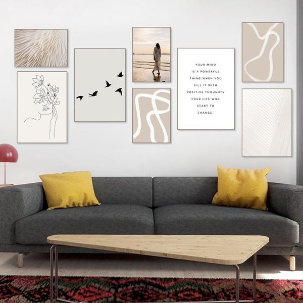 paintings abstract line boho beige landscape prints and posters modern canvas painting wall art pictures nordic room decor (no frame)
paintings abstract line boho beige landscape prints and posters modern canvas painting wall art pictures nordic room decor (no frame)
