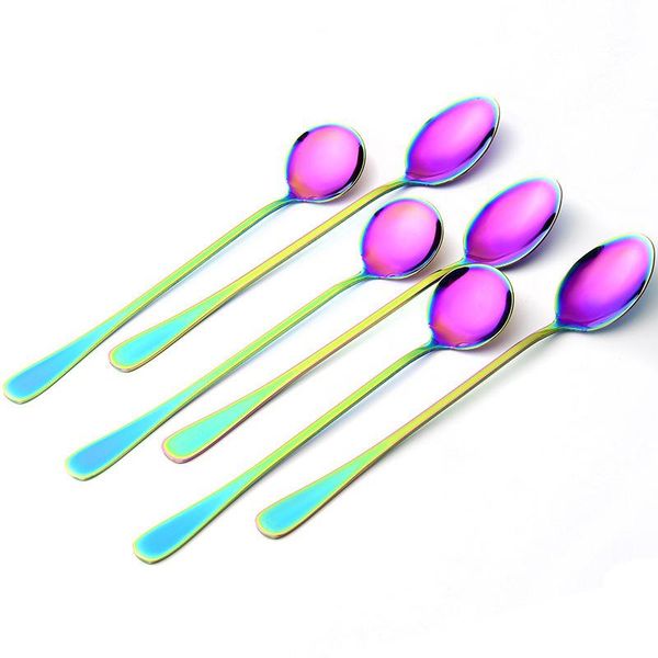 spoons symphony long handle spoon ice round tip stainless steel tableware color coffee stirring
spoons symphony long handle spoon ice round tip stainless steel tableware color coffee stirring