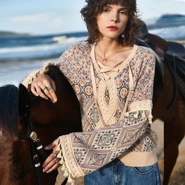 flare long sleeve pullover for women boho sweaters autumn winter warm sweater chic tassel 2021 ethnic knit women's, White;black
flare long sleeve pullover for women boho sweaters autumn winter warm sweater chic tassel 2021 ethnic knit women's, White;black
