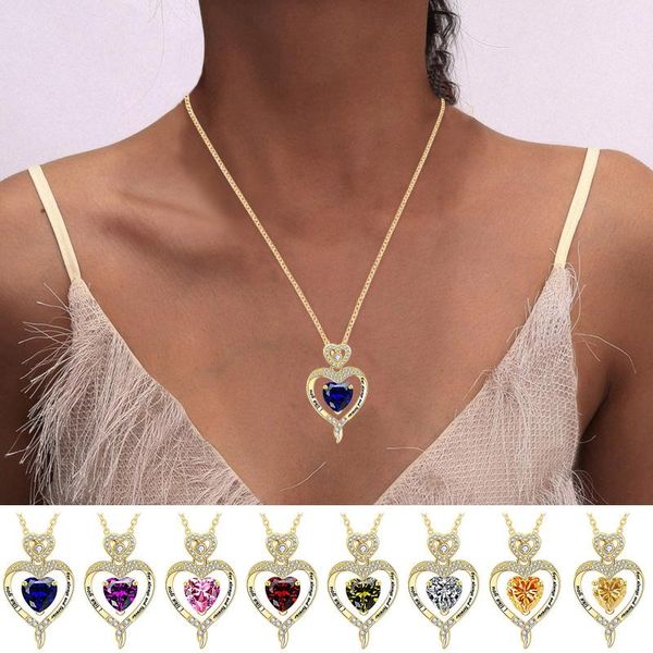 pendant necklaces semi-precious stone gold plated necklace forever love women shape fashionable gift 21630, Silver
pendant necklaces semi-precious stone gold plated necklace forever love women shape fashionable gift 21630, Silver