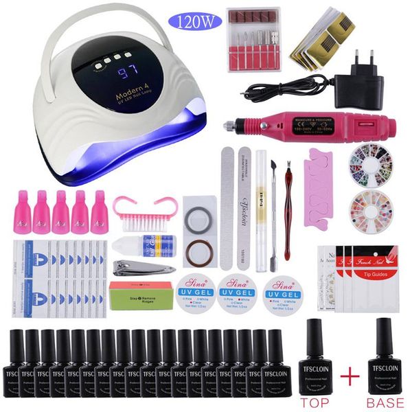 nail art kits manicure set with 180w/120w/54w led lamp 20000 rpm drill machine 52 colors 8ml soak-off uv gel polish
nail art kits manicure set with 180w/120w/54w led lamp 20000 rpm drill machine 52 colors 8ml soak-off uv gel polish