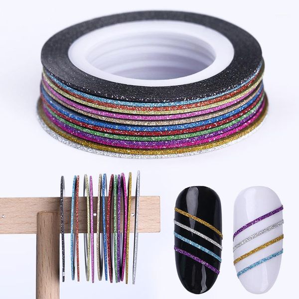 rolls rose gold matte glitter nail striping tape line 1mm 2mm 3mm adhensive stickers holographics diy styling tips tool 4/3pc1, Black
rolls rose gold matte glitter nail striping tape line 1mm 2mm 3mm adhensive stickers holographics diy styling tips tool 4/3pc1, Black