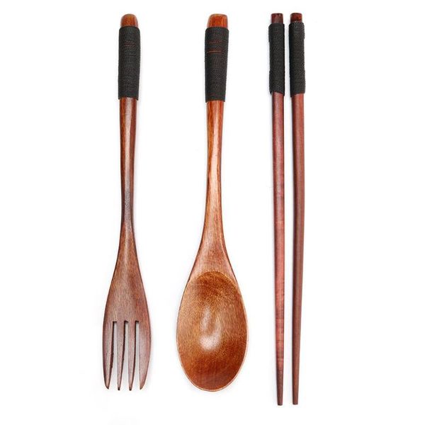 dinnerware sets japanese portable wood chopsticks fork spoon tableware cutlery set (a)
dinnerware sets japanese portable wood chopsticks fork spoon tableware cutlery set (a)