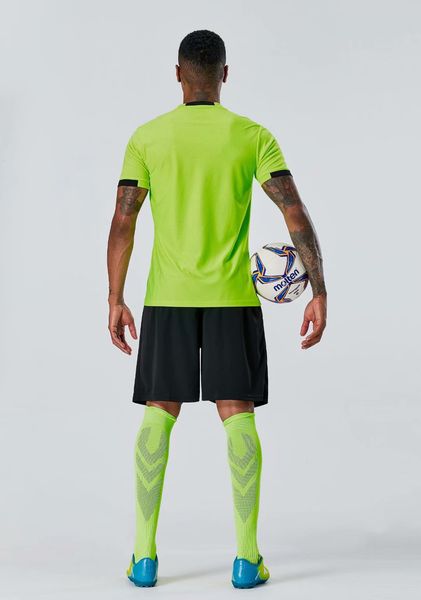 #0114 football uniform men+kids soccer jersey printing team custom track and field sports short-sleeved shirt, Black;yellow
#0114 football uniform men+kids soccer jersey printing team custom track and field sports short-sleeved shirt, Black;yellow