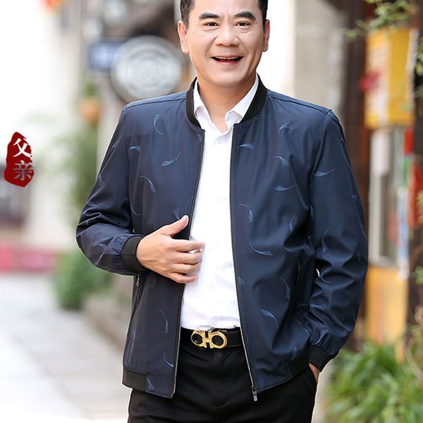 aged middle jacket men's spring and autumn thin coat father's casual clothes for the elderly, Black;brown
aged middle jacket men's spring and autumn thin coat father's casual clothes for the elderly, Black;brown