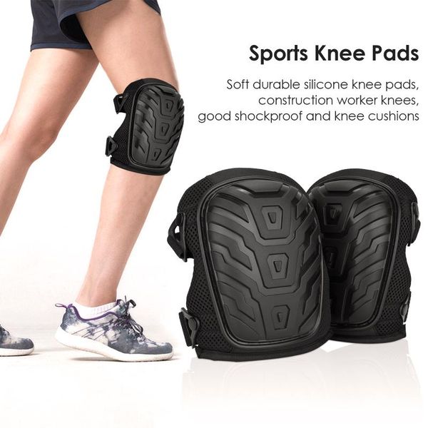 soft durable silicone knee pads construction worker knees good shockproof and cushions cycling sports safety elbow &, Black;gray
soft durable silicone knee pads construction worker knees good shockproof and cushions cycling sports safety elbow &, Black;gray