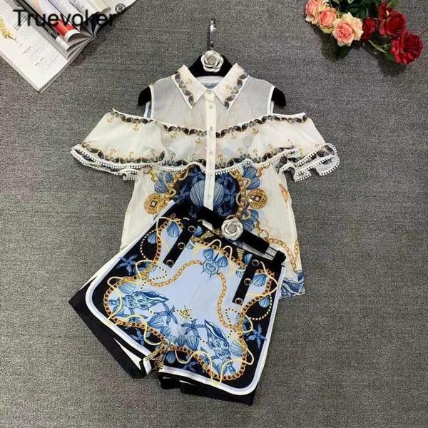 women's tracksuits truevoker european high street shorts set suit woman baroque print off shoulder with vintage resort twinset, Gray
women's tracksuits truevoker european high street shorts set suit woman baroque print off shoulder with vintage resort twinset, Gray