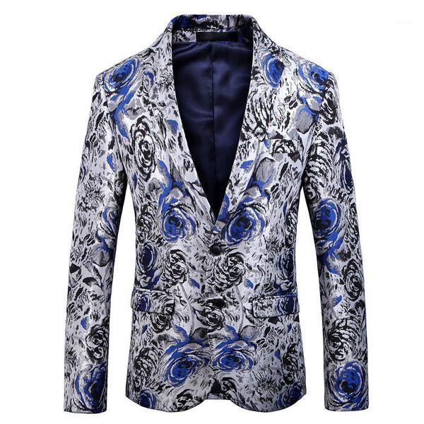 men's suits & blazers large size rose embroidery jacquard blazer business casual fashion trend wild single west, White;black
men's suits & blazers large size rose embroidery jacquard blazer business casual fashion trend wild single west, White;black