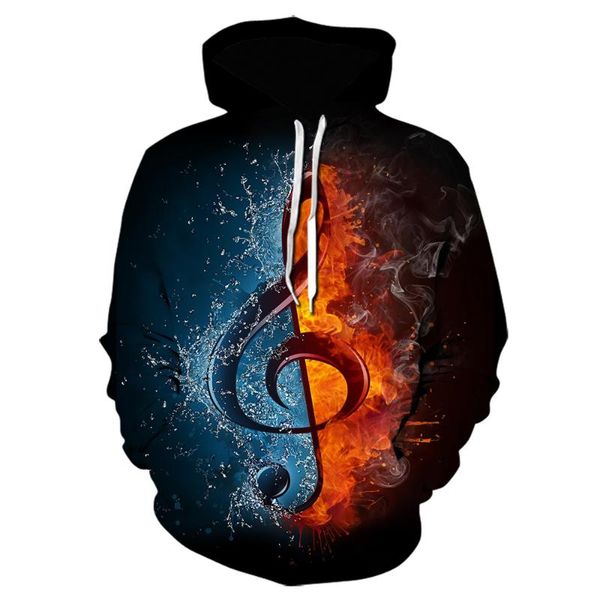 men's hoodies & sweatshirts 2021 novelty music note 3d printed hoodie personality cool guitar hip hop sweatshirt fashion hooded pullove, Black
men's hoodies & sweatshirts 2021 novelty music note 3d printed hoodie personality cool guitar hip hop sweatshirt fashion hooded pullove, Black
