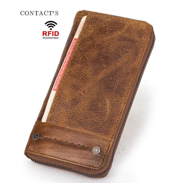 leather wallet for men retro crazy horse rfid anti-theft brush men's multifunctional long zipper bag wallets, Red;black
leather wallet for men retro crazy horse rfid anti-theft brush men's multifunctional long zipper bag wallets, Red;black