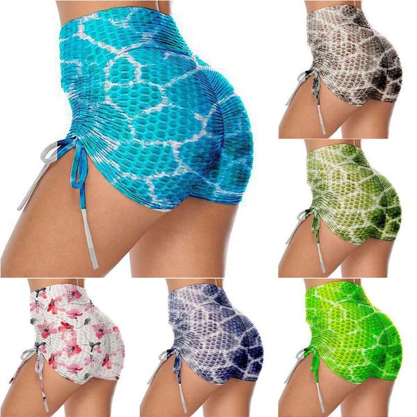 running shorts ladies high waist bulift leggings printed summer women sports workout yoga pants with strap elastic bottoms, Black;blue
running shorts ladies high waist bulift leggings printed summer women sports workout yoga pants with strap elastic bottoms, Black;blue