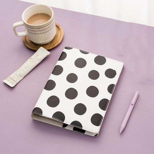 notepads lovedoki a5 journal binder dot pattern notebook soft pu diary cover 6-ring planner budget book office supplies, Purple;pink
notepads lovedoki a5 journal binder dot pattern notebook soft pu diary cover 6-ring planner budget book office supplies, Purple;pink