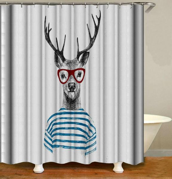 shower curtains animal curtain striped shirt deer pattern bath accessories with 12 hooks waterproof polyester fabric bathroom decor
shower curtains animal curtain striped shirt deer pattern bath accessories with 12 hooks waterproof polyester fabric bathroom decor