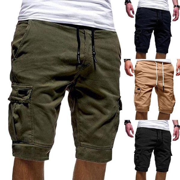men's shorts men cargo solid color casual summer sports jogger drawstring fifth pants for clothings, White;black
men's shorts men cargo solid color casual summer sports jogger drawstring fifth pants for clothings, White;black