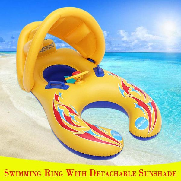 inflatable floats & tubes baby swimming ring safety yellow rings pool float seat boat with sun visor swim toys
inflatable floats & tubes baby swimming ring safety yellow rings pool float seat boat with sun visor swim toys