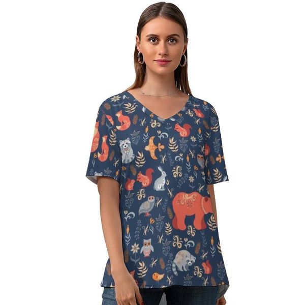 women's t-shirt animal women simple street fashion t shirt v neck pattern short-sleeve tee large size, White
women's t-shirt animal women simple street fashion t shirt v neck pattern short-sleeve tee large size, White