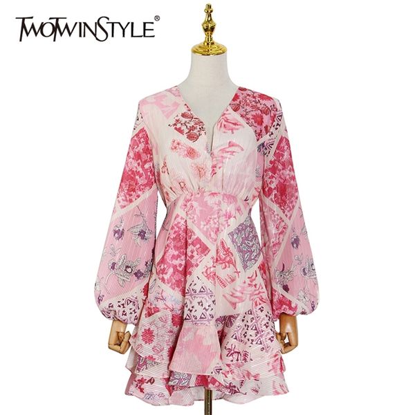 print patchwork vintage dress for women v neck lantern long sleeve bowknot mini dresses female summer clothing 210520, Black;gray
print patchwork vintage dress for women v neck lantern long sleeve bowknot mini dresses female summer clothing 210520, Black;gray