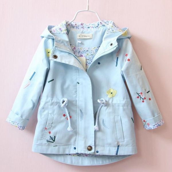 women's jackets spring autumn girls casual hooded outerwear fashion printing flower windbreaker children clothing 2 4 6 years coat, Black;brown
women's jackets spring autumn girls casual hooded outerwear fashion printing flower windbreaker children clothing 2 4 6 years coat, Black;brown