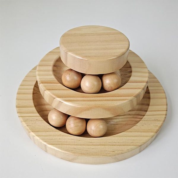 cat toys wooden turntable rolling ball teasing interactive massage kitten pet toy
cat toys wooden turntable rolling ball teasing interactive massage kitten pet toy