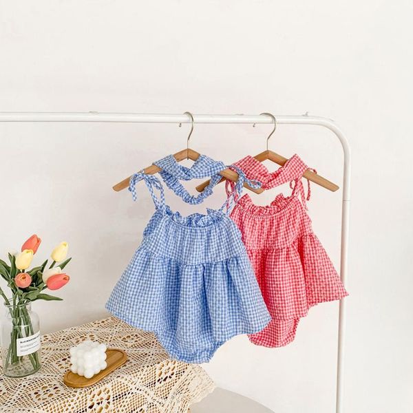 girl's dresses baby camisole romper dress + headband, bow shoulder strap decoration, sweet style summer clothing, Red;yellow
girl's dresses baby camisole romper dress + headband, bow shoulder strap decoration, sweet style summer clothing, Red;yellow