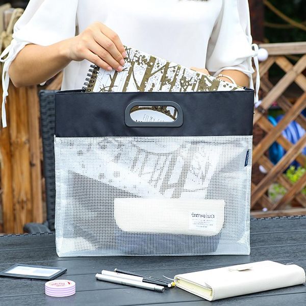 business card files 1 pc transparent pvc documents bag with handle 345x85x300mm paper file cover deli 5503
business card files 1 pc transparent pvc documents bag with handle 345x85x300mm paper file cover deli 5503
