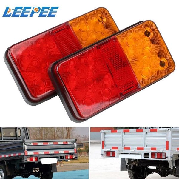emergency lights leepee 2pcs led tail light 12v/24v taillight turn signal indicator slamp rear brake for car truck trailer caravan
emergency lights leepee 2pcs led tail light 12v/24v taillight turn signal indicator slamp rear brake for car truck trailer caravan