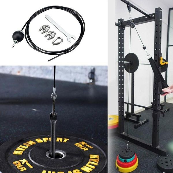 home fitness wire rope length adjustable heavy 5mm steel cable duty for pulley machine thick wirerope k4p2
home fitness wire rope length adjustable heavy 5mm steel cable duty for pulley machine thick wirerope k4p2