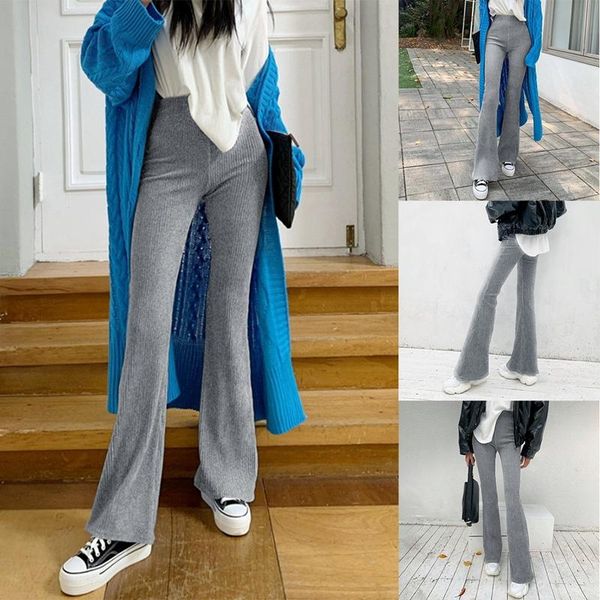 women's fashion solid color stretch high waist casual flared pants gray & capris, Black;white
women's fashion solid color stretch high waist casual flared pants gray & capris, Black;white