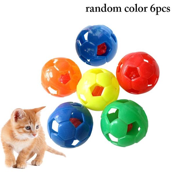 6pcs cat toy ball set plastic bell play with kitten cats throwing funny interactive supplies toys
6pcs cat toy ball set plastic bell play with kitten cats throwing funny interactive supplies toys