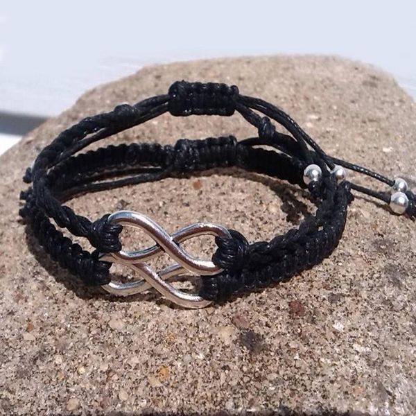 link, chain infinity bracelets for men women love statement jewelry black braided adjustable couples friendship anniversary gifts
link, chain infinity bracelets for men women love statement jewelry black braided adjustable couples friendship anniversary gifts