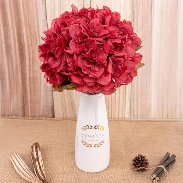 1pcs artificial flowers hydrangea branch home wedding decor silk plastic flower fake party room decoration decorative & wreaths
1pcs artificial flowers hydrangea branch home wedding decor silk plastic flower fake party room decoration decorative & wreaths
