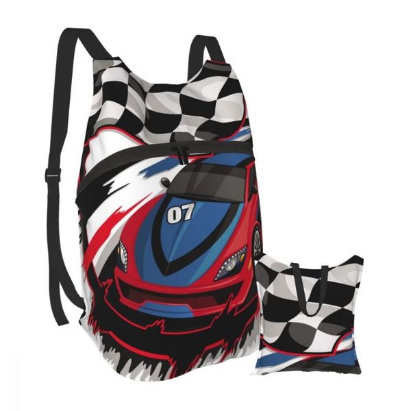 backpack waterproof folding travel trekking bag speeding racing car with checkered flag outdoor sport foldable storage bags
backpack waterproof folding travel trekking bag speeding racing car with checkered flag outdoor sport foldable storage bags