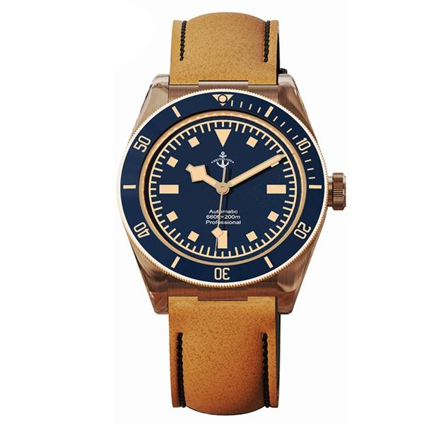 wristwatches hruodland 39mm men's retro bronze watch sapphire crystal pt5000 automatic movement mechanical diver watches 200m waterproo, Slivery;brown
wristwatches hruodland 39mm men's retro bronze watch sapphire crystal pt5000 automatic movement mechanical diver watches 200m waterproo, Slivery;brown