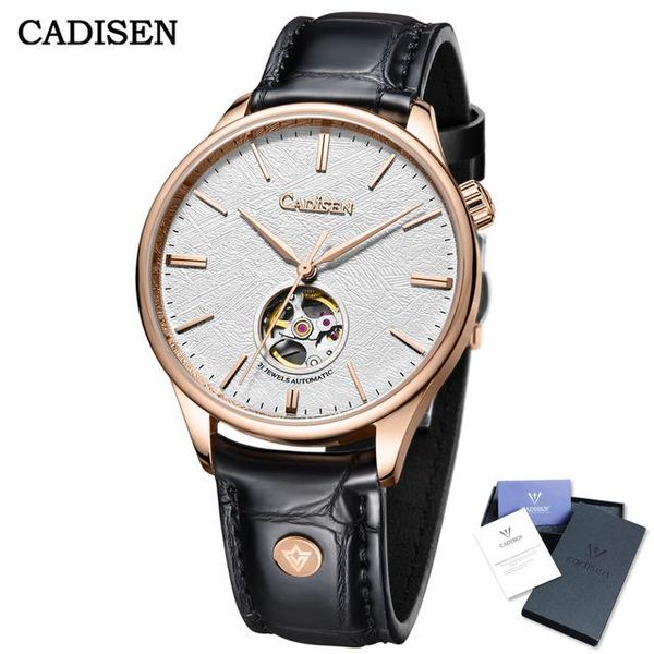 wristwatches cadisen mens business mechanical meteorite dial watch 50m waterproof male sapphire crystal automatic hollow out, Slivery;brown
wristwatches cadisen mens business mechanical meteorite dial watch 50m waterproof male sapphire crystal automatic hollow out, Slivery;brown