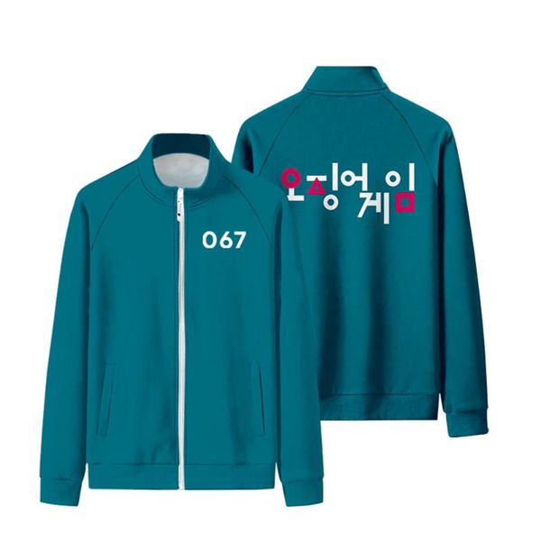 men's hoodies & sweatshirts korean tv series games 3d surrounding men and women casual stand-up collar zipper sweater, Black
men's hoodies & sweatshirts korean tv series games 3d surrounding men and women casual stand-up collar zipper sweater, Black