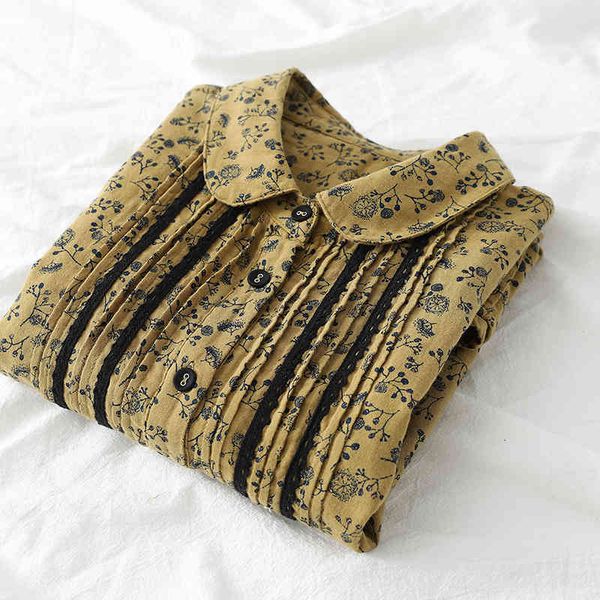 women's blouses & shirts lamtrip vintage romantic floral pattern pleated peter pan collar long sleeve cotton yarn shirt blouse mor, White
women's blouses & shirts lamtrip vintage romantic floral pattern pleated peter pan collar long sleeve cotton yarn shirt blouse mor, White