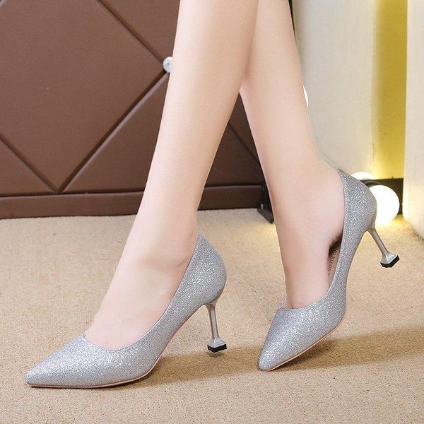dress shoes rimocy bling sequin 7cm high heels women pumps pointed toe party wedding woman gold silver slip on female, Black
dress shoes rimocy bling sequin 7cm high heels women pumps pointed toe party wedding woman gold silver slip on female, Black