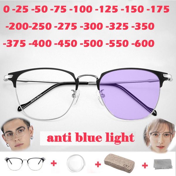 sunglasses fashion anti-sweat anti blue light myopia glasses men ultralight clear uv protection myopic mirror women alloy oval rim -175 225, White;black
sunglasses fashion anti-sweat anti blue light myopia glasses men ultralight clear uv protection myopic mirror women alloy oval rim -175 225, White;black