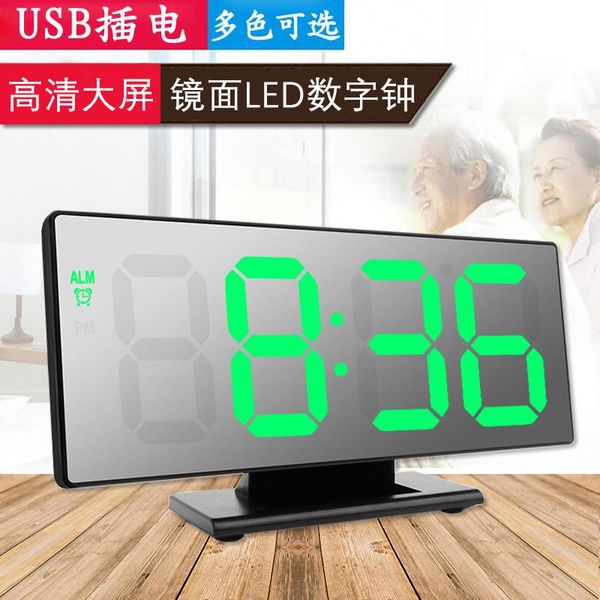 desk & table clocks large screen led digital clock hd mirror bedside electronic watch ins simple bedroom alarm luminous mute
desk & table clocks large screen led digital clock hd mirror bedside electronic watch ins simple bedroom alarm luminous mute