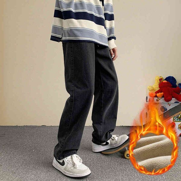 men's jeans winter men streetwear baggy warm korean fashion thick fleece loose straight wide leg pants male black light blue g46e
men's jeans winter men streetwear baggy warm korean fashion thick fleece loose straight wide leg pants male black light blue g46e