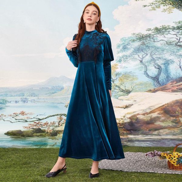 casual dresses fridayin 2021 autumn women high street stand-up collar waist large swing dress princess sleeve elegant flocking clothes, Black;gray
casual dresses fridayin 2021 autumn women high street stand-up collar waist large swing dress princess sleeve elegant flocking clothes, Black;gray